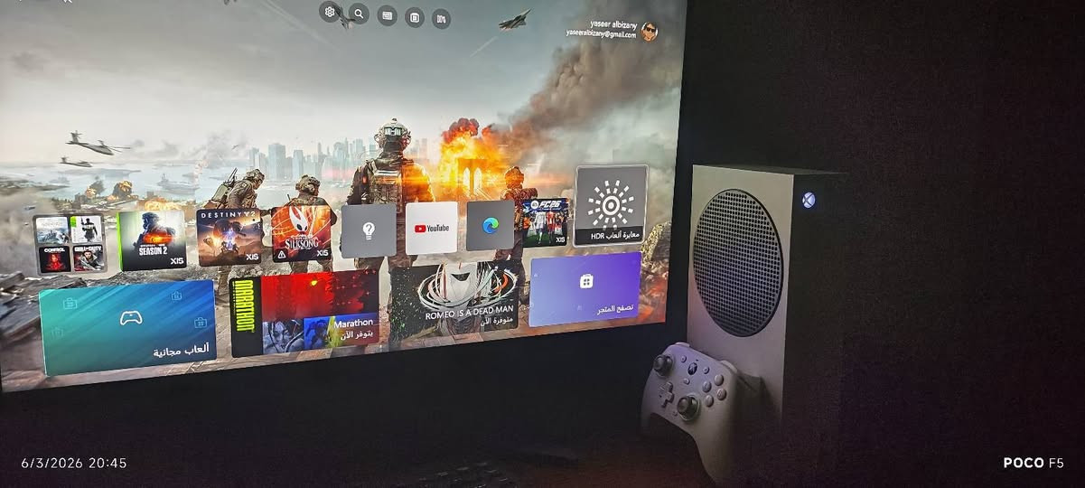 Xbox series s
كامل ملحقات ويا يدة gamesir g7 se
المنفذ الامامي USB عاطل
سعره 320
مكاني بغداد


**إذا كنت صاحب هذا الإعلان وتريد حذفه لأي سبب، رجاءا أرسل رسالة إلى الدعم الفني**