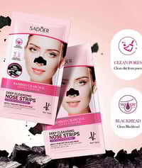 لاصقات أنف • رؤوس سوداء • ٦ قطع