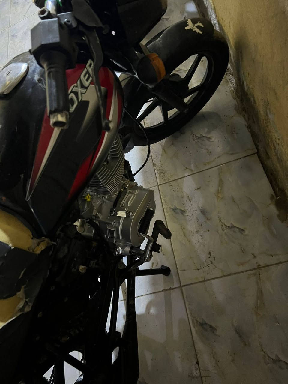 دراجه بوكسر البيع مديل 21 رقم وسنويه
ثاني تحويل بسمك مكينه مال ستوته بعده بدهن شركه برقي ما مفتوح بيه دراجه 
رقم الهاتف *********** 
العنوان العاليه البصره
السعر 1500
