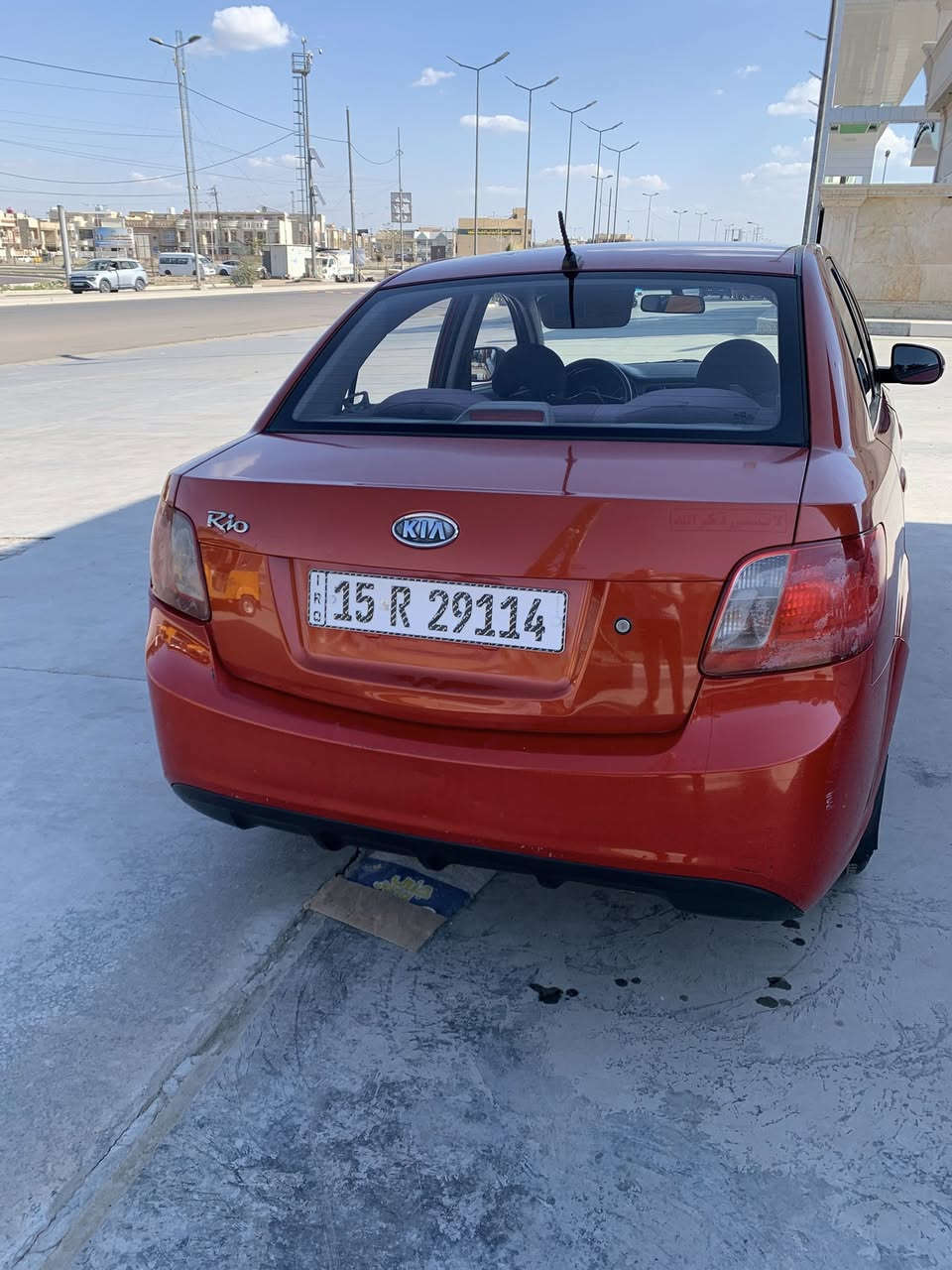 سلام عليكم ريو موديل 12 بيه جاملغ الايسره فقط سياره تبريد كله شغال السعر 75 بيه مجال حك الجيه ***********
