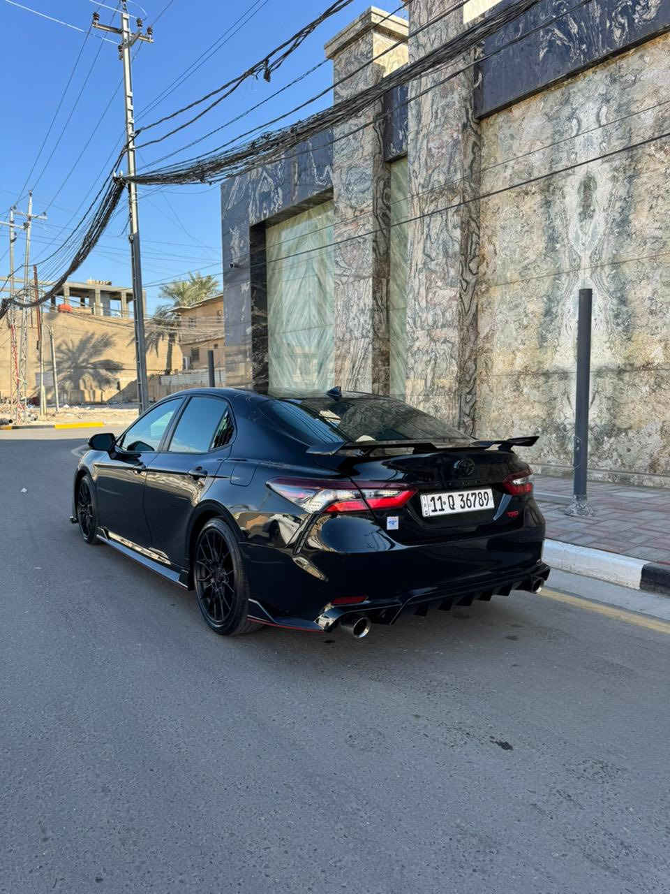 تويوتا كامري (𝐓𝐑𝐃) موديل 2024اللون : اسودسقف اسود عداد المسافة : 44مايل حجم المحرك : V6 3.5L (6.سلندر) ملاحظة السيارة :  حادثه بنيد  فقط ومصبوغ 
يعني قطعه وحده تبديل بس

🟪 السعر  ::  255 ورقه وبيه مجال جدا بسيط 📩                                       
رقم بغداد الجديد 
المواصفات : 𝐓𝐑𝐃
ابواب بصمة
بصمة تشغيل
تشغيل عن بعد (𝐑𝐄𝐌𝐎𝐓𝐄 𝐒𝐓𝐀𝐑𝐓)
شاشة كبير لمس
كــــاميــــرة
هاند بريك بصمة
اوتو هولد (𝐀𝐔𝐓𝐎 𝐇𝐎𝐋𝐃)
اوتو ستارت (𝐀𝐔𝐓𝐎 𝐒𝐓𝐀𝐑𝐓)
اوتو ستوب (𝐀𝐔𝐓𝐎 𝐒𝐓𝐎𝐏)
رادار امامي (تحديد مسار)
رادار جانبي (نقاط عمياء)
رادار خلفي (التحذير من الاصطدام)
حساسات خلفي
نظام (𝐄𝐂𝐎)
نظام (𝐍𝐎𝐑𝐌𝐀𝐋)
نظام (𝐒𝐏𝐎𝐑𝐓)
مانع انزلاق+𝐀𝐁𝐒
تحكيم استيرن
كشنات جلد
كشنات كهربائي
تبريد لمس
تبريد مركزي
لايتات (𝐋𝐄𝐃) ليد عدسة زينون
بكلايتات (𝐋𝐄𝐃) ليد
ويل كروم
شرط تحويل والغرامات
مكانه كربلاء المقدسة

رقم صاحب السيارة
***********
