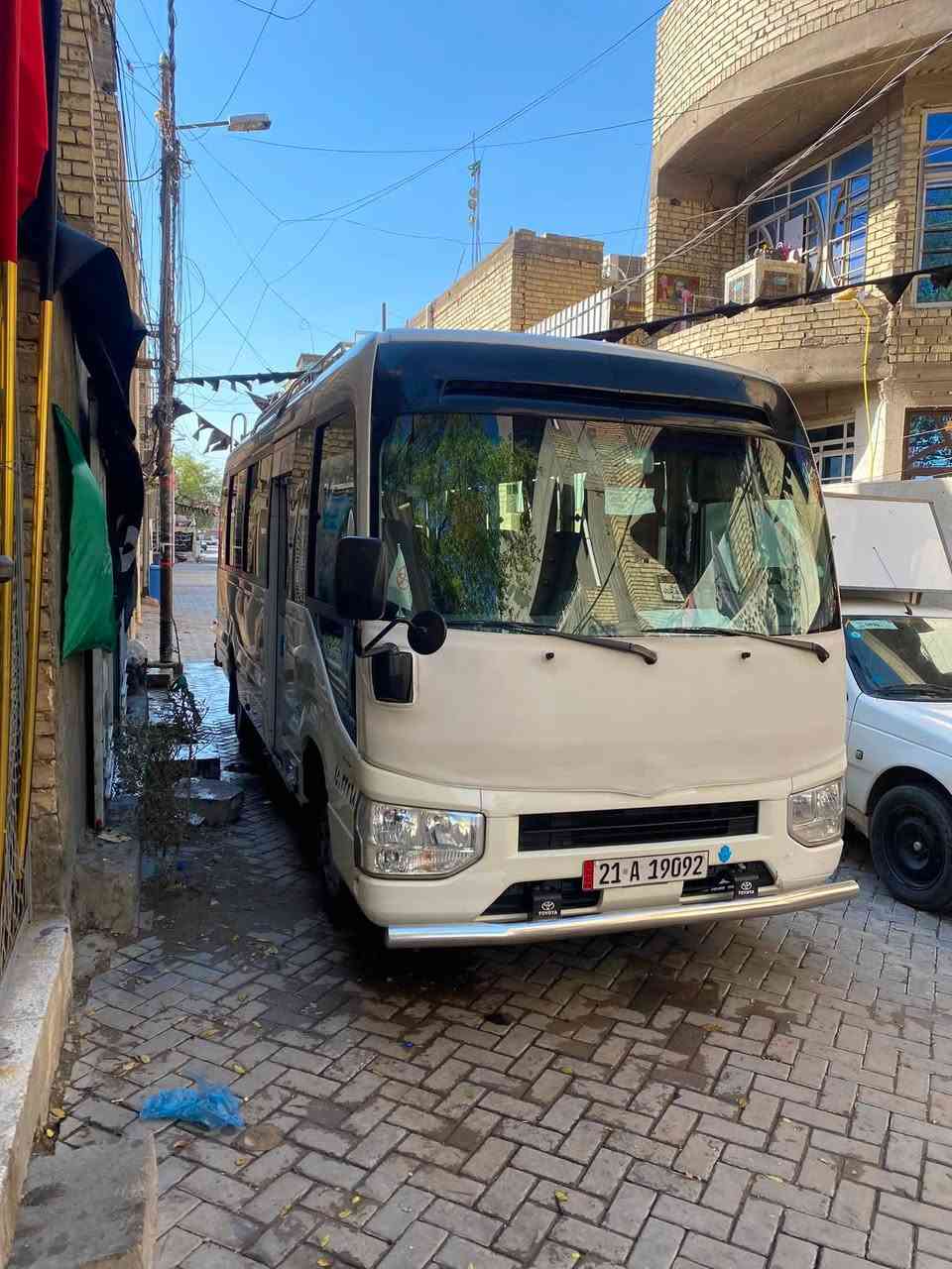 ‏سلام عليكم كوستر للبيع 2019 السيارة جاهزة قطر الصبغ
***********
