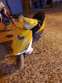 دراجه اف اس كلشي مابيها شغاله مكينه جديده شلعه ومعدل سعر 200ومابيها رق...