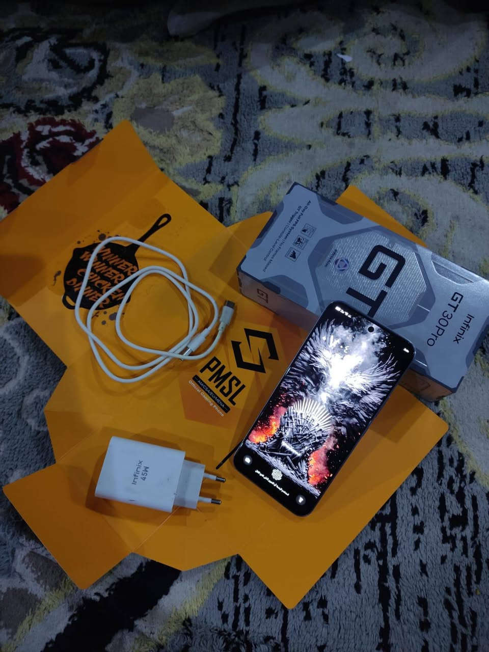 وحش الألعاب وحش الألعاب GT 30 PROذاكره 256 معالج قوي جدا Dimensity 8350 Ultimate
بطاريه عملاقه 5500 +45واط 
اصدار 15
كامره 108+8
السعر 350


**إذا كنت صاحب هذا الإعلان وتريد حذفه لأي سبب، رجاءا أرسل رسالة إلى الدعم الفني**