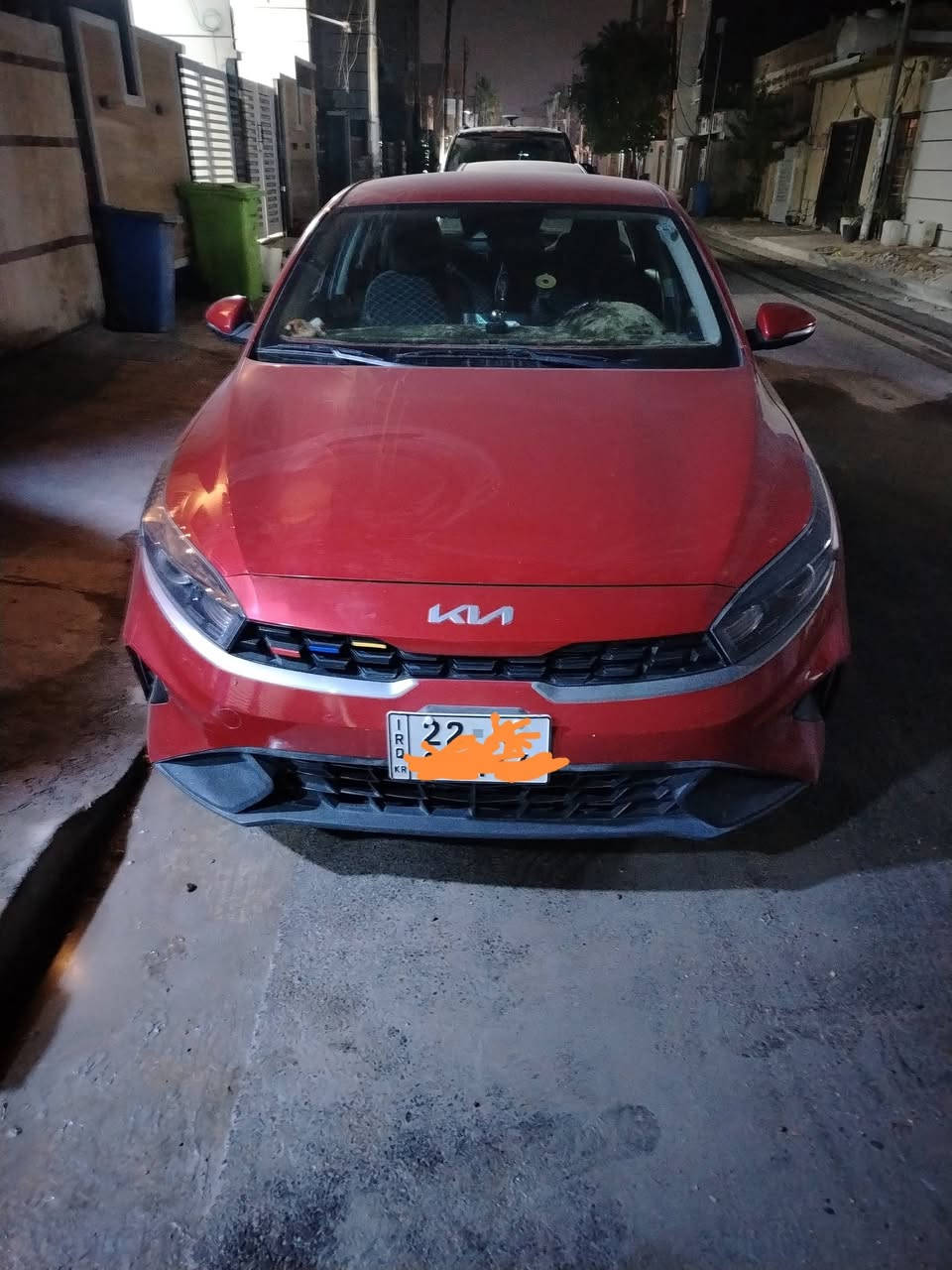 سياره للبيع نوع كيا فورتي موديل ٢٠٢٣ أمريكي رقم أربيل باسمي حادث مالها سطحي بابتين عكس الساىق بدون اي ارباك وبارد بالجاملغ عكس الساىق السعر ١٥٠ ورقه للتواصل واتساب *********** العنوان بغداد
