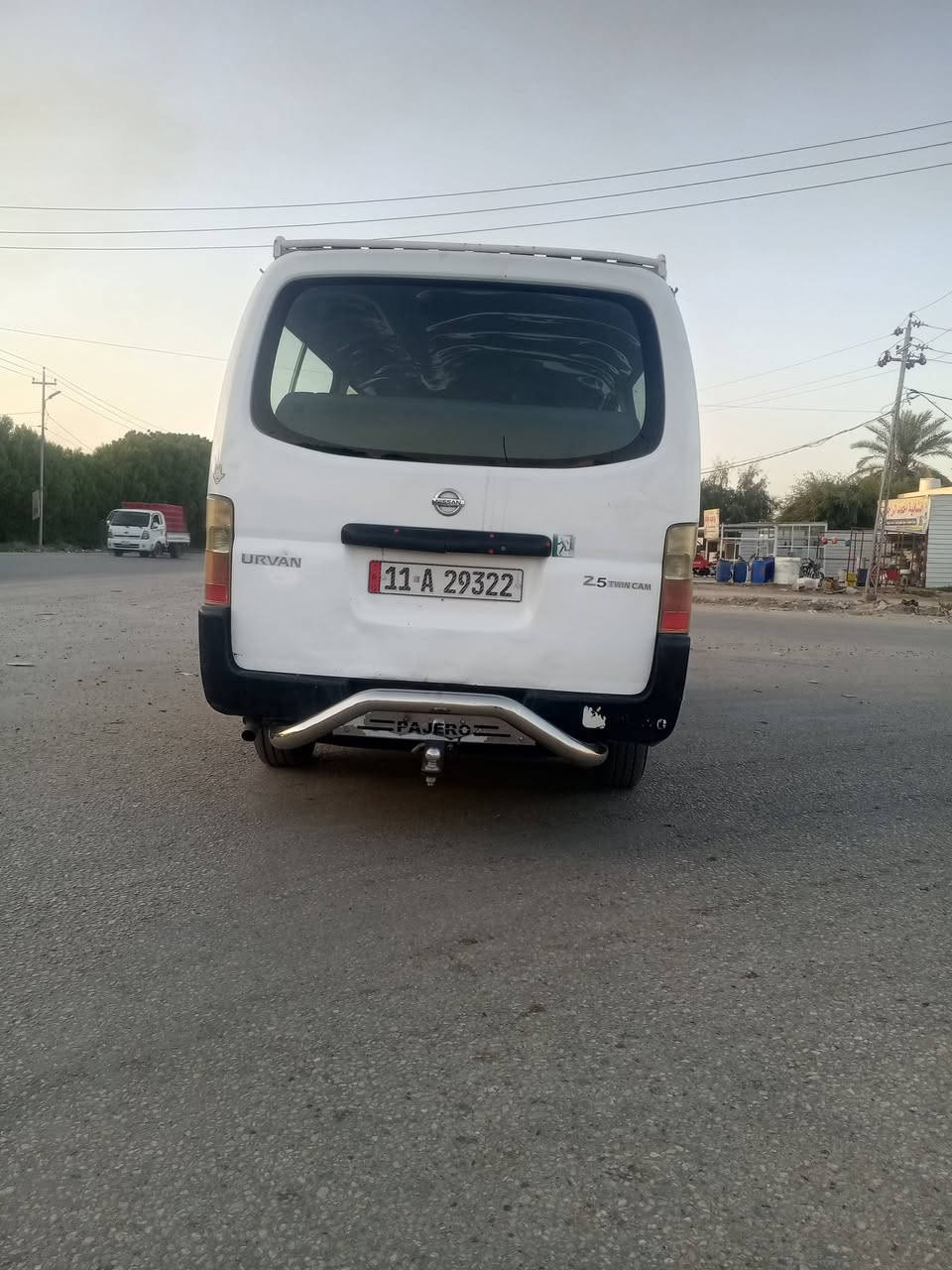 *********** 
نيسان ٢٠٠٩
السياره مكفوله من الضربه والصبغ والتبديل  ما عدا الرباعه مال الواقيات معمرات   دوشمه كاعيه وتنته وكشنات صدر تخم تاير فول
مكينه لا تنقص ولا تبخر جديده
كير كلج اكسل 
السياره خير من الله 
التبريد عندي ما شتغل 
رقم انكليزي مصفره من كلشي تحويل ثاني يوم.  ربع ما عليها 
رقم شاصي شعار بالتكمه 
مكاني بابل الحصوه السعر ١١٥. وبيها مجال للشراي 
ملاحضه :   ما ابيع بالدين وفلوس ما ابقي ع السياره
