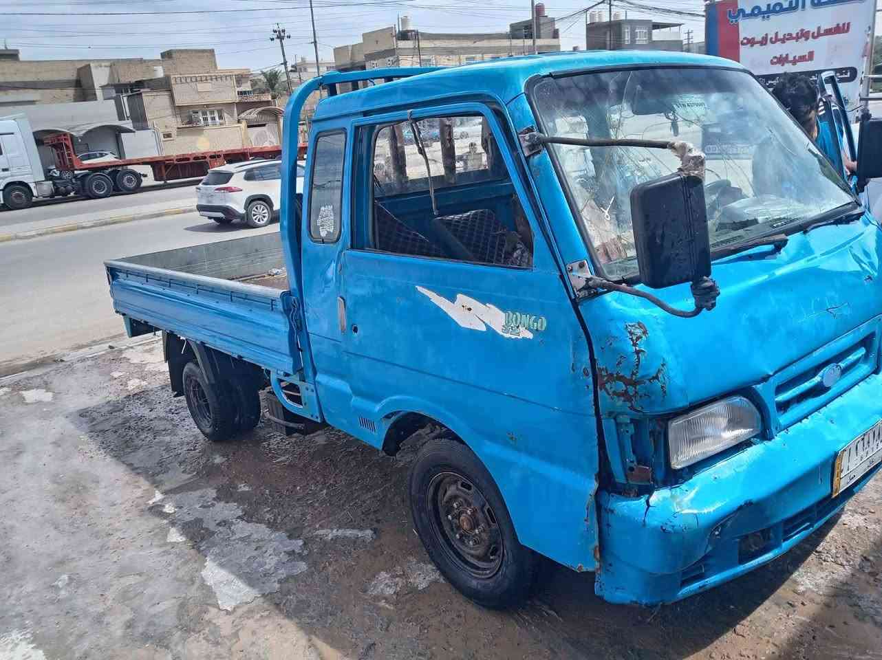 للبيع كيا بنجو موديل 96 غماره وربع سبعه شنقال بديع حديث شاص مقفول رقم الماني سنويه عظم عاج  بدون تحويل سياره جاهزه أبيع سويج لا تكلي شبيها مابيها هاي كدامك شغل وطلع مكاني نجف سعر ٢٥   للاستفسار ***********
