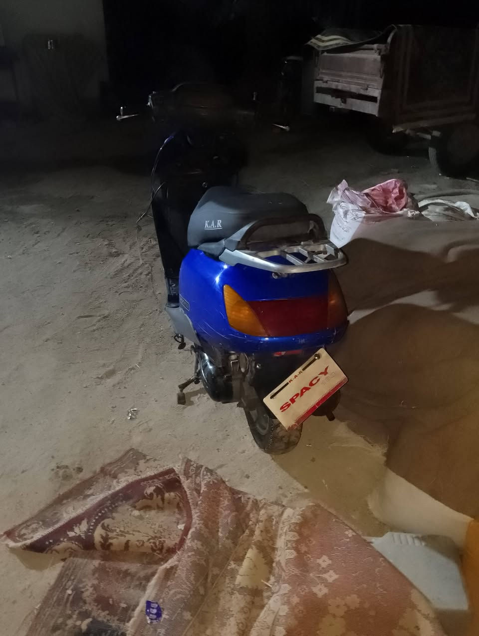 سلام عليكم دراجه سبايسي مكفوله من كل شي ماعده باتري كاعد والباقي شغال سعر 450وبيه مجال مكاني ناصريه سوق شيوخ ***********
