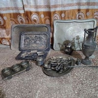 مجموعة نحاس • ديكور نحاسي • للبيع على الخاص