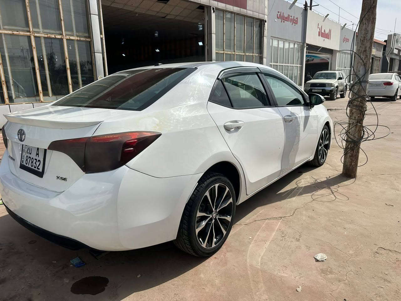 السلام عليكم
كورلا موديل 17  امريكي حادثها جاملغ الخلفي موجود السونار  
السعر 115 وبيه مجال 
بيه مسنعجل 
العنوان بغداد  تقاطع نهروان 
***********
