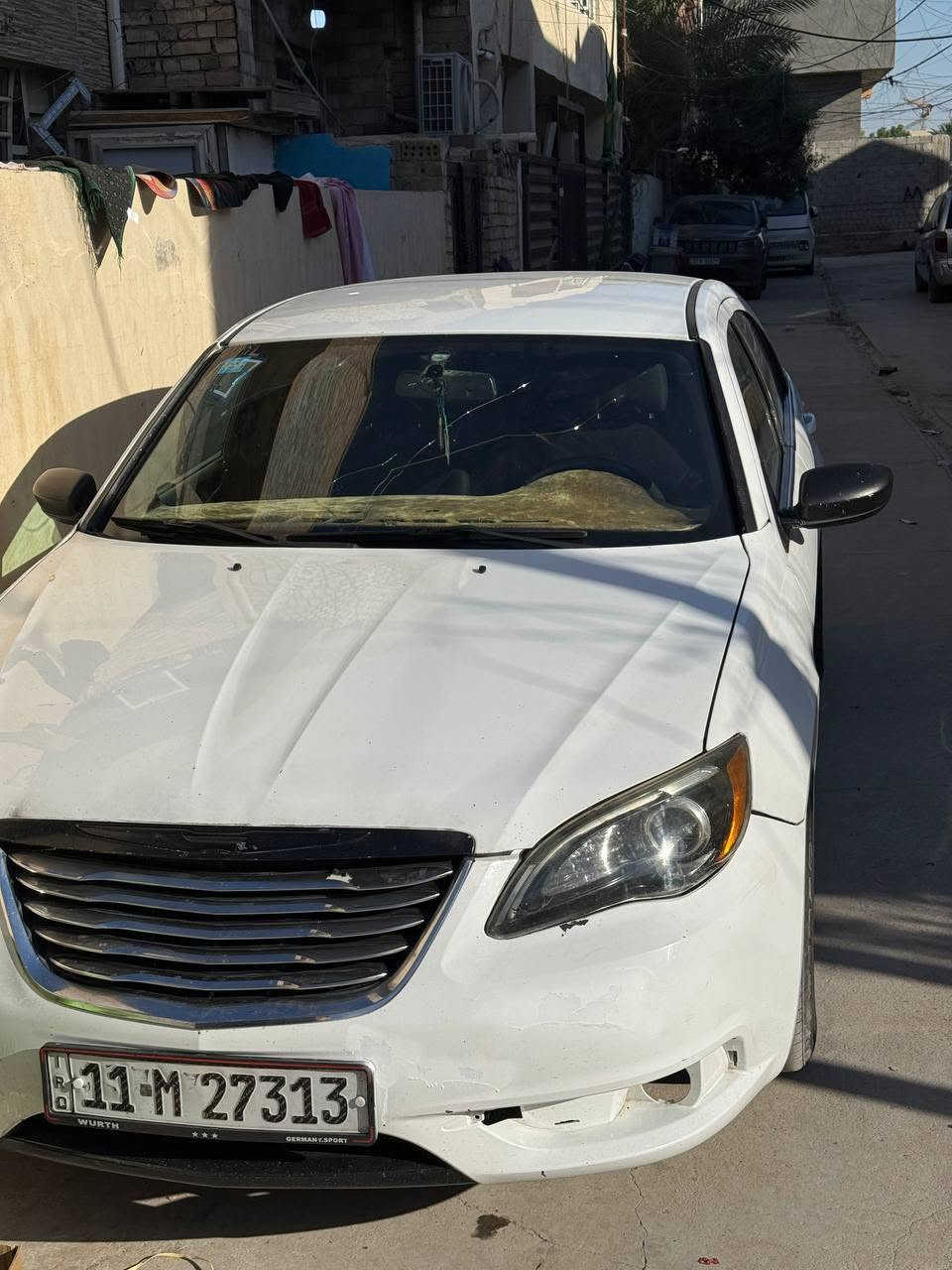 كرايسلر 200 موديل 2013 (فرخ أوباما)

🔹 المحرك: 3600 سي سي بحالة ممتازة
🔹 الكير: بحالة ممتازة

🔹 صدر أمامي وخلفي جديد

🔹 مبدل بنيد و جاملغ أيمن

🔹 يوجد صبغ خفيف بالباب الأيمن

🔹 منظومة زينون

🔹 شاشة تحكم

🔹 التبريد ثلج

🔹 بطارية جديدة

🔹 دسكات جديدة

🔹 رقم بغداد الجديد وباسمي

🔹 هزة جديدة لم يمضِ عليها سوى أيام

✅ السيارة بحالة جيدة ومجهزة، وللجادة والمراوس فقط للمراوس فقط

📍 الموقع: بغداد – حي تونس
📞 للتواصل: ***********

الرجاء التواصل من الجادين فقط، وعدم إضاعة الوقت.
