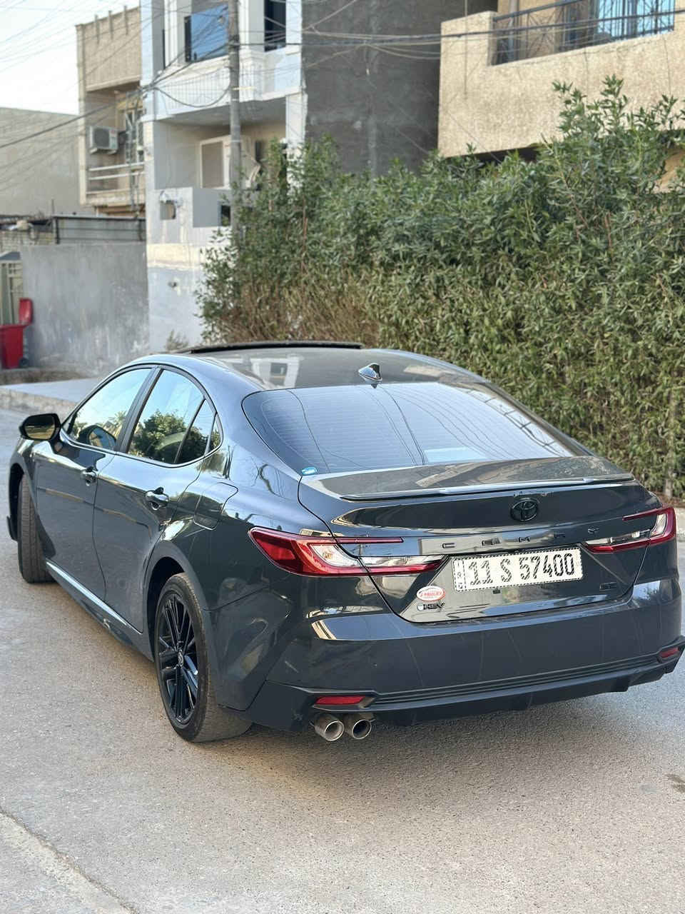 السلام عليكم
تيوتا كامري 2025 هايبرد وارد امريكي  
ضرر السياره دعاميه اماميه فقط و بيها بارد بالنيد على كد شبرين بدون تبديل اي قطعه حتى الدعاميه بلاديه 
ماشيه 23,000
مواصفات السياره فول افول شي ب SE
رادار 360 
فول تحكم ستيرن 
تدفئة كشنات 
مثبت سرعه 
رادار تفاعلي 
رادار جانبي خلفي 
شفتات 
داخل جلد 
تبريد قطعتين 
كشن كهرباء 
تبريد بيانو منفصل 
كامرة خلفية 
شحن لاسلكي 
تحديد مسار 
بصمة + دخول ذكي
ضيف وياهن شاشة جبيرة 
اندرويد اوتو 
ابل كار باي 
تدفئة بالمري 
تدفئة ستيرن 
جام اوتو 
المراية الداخلية تعتيم 
انارة داخلية والخارجية LED
السعر 230 ورقه و بيها مجال بسيط 
مكان السيارة بغداد الغزالية 
رقمي ***********
