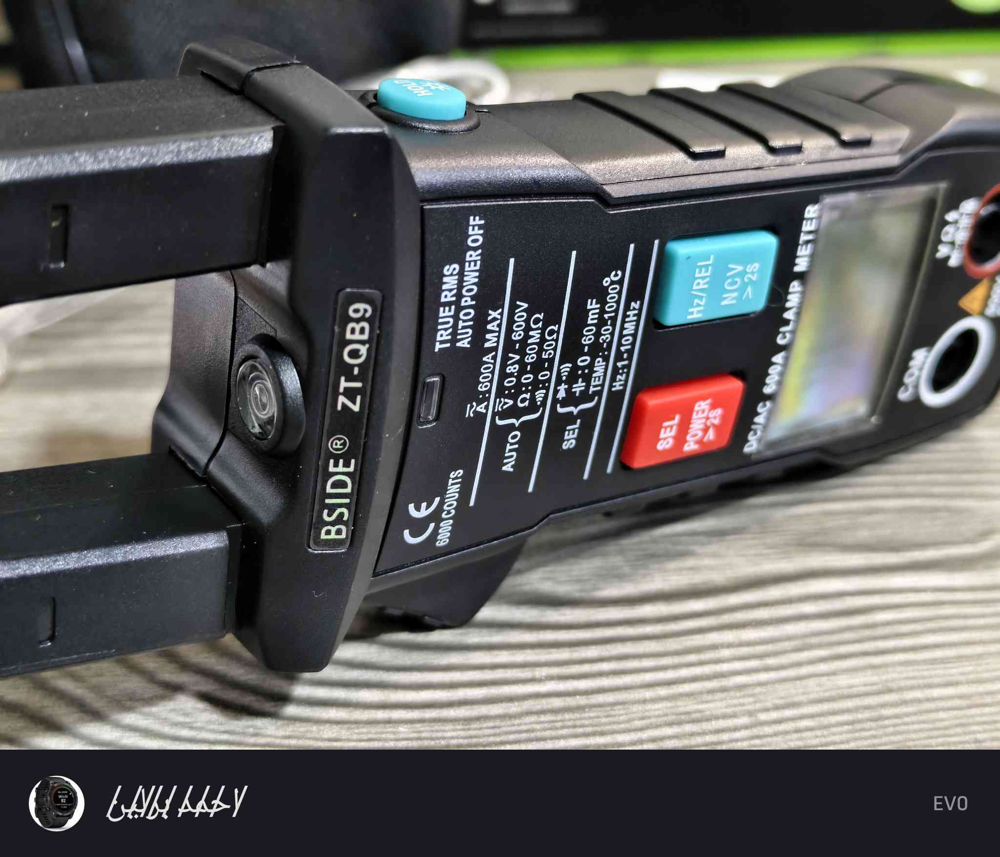 جديد غير مستخدم.   Clamp Meter
BSIDE  ZT-QB9


**إذا كنت صاحب هذا الإعلان وتريد حذفه لأي سبب، رجاءا أرسل رسالة إلى الدعم الفني**