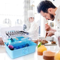 بكج كامل ادوات كيك متكون من 236 قطعه السعر 25 الف للحجز خاص او واتساب ...