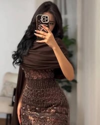 فستان فخم • قماشة تخبل • مقاس ٧