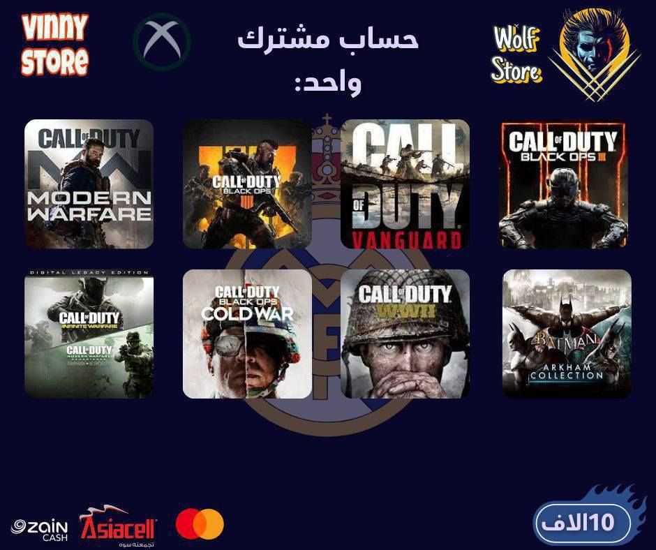 #اكس بوكس 🔥🔥
#توفرت فيفا 26حساب مشترك نسخة الالتمت يشتغل بخطوات  سهلة مع الضمان طول الفترة🔥🔥
+++متوفره بعد عندي هواي حسابات مشتركة باسعار كلش حلوه ❤️
#منشور الثقة مثبت بل صفحة 🤍


**إذا كنت صاحب هذا الإعلان وتريد حذفه لأي سبب، رجاءا أرسل رسالة إلى الدعم الفني**