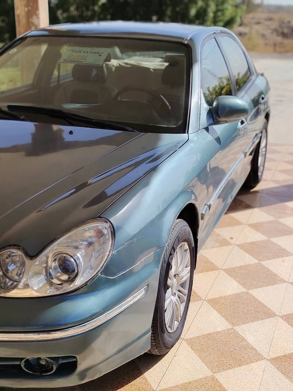 هونداي سوناتا ٢٠٠٢  خليجي  رقم كربلاء نكليزي بسمي سنويه مجدده ٢٠٣١  كفاله عام من الحادث مكينه  وكير كفاله حداديه وره وكدام جديده تخم تايرات كهربائيات كله شغالة مابيه أي نقص جاهزة عل لآخر ترايك للبصره مال جناي تترحملي من ورآه السعر((63 $$)) بيه مجال لشراي الاستفسار ***********او ***********
مكان السيارة بابل قريب جسر الشوملي حمزه 
الله يرزق الجميع
