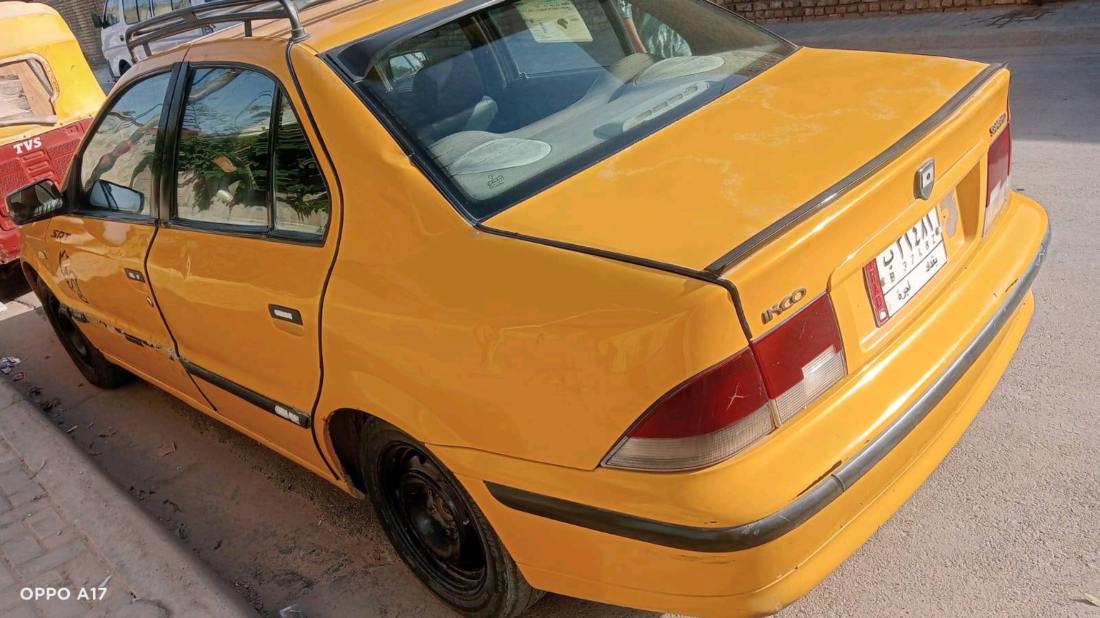 سمند ناطقه 
موديل 2011
محوره مكينه وكير 1600
باتري صار اسبوع بدلته 
والمكينه صار 7 اشهر بدلته
الكير صار 3 اشهر بدلته
بسمي تحويل ثاني يوم 
مكاني بغداد اشماعيه
نقصه تبريد ومشط استيرا 