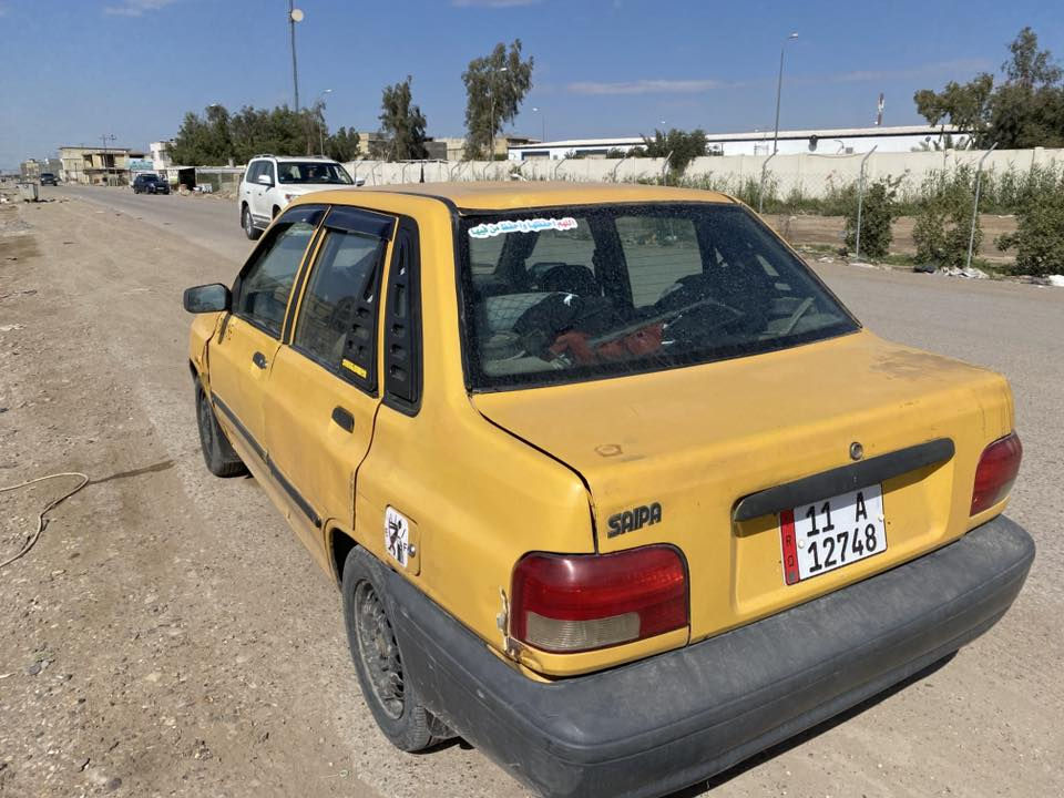 السلام عليكم سايبا للبيع موديل ٢٠١٤ السياره مثل ما موضح ب صور كشرها محركها خير من الله كير عندي النمره الرابعه تفلت فقط  مكانه بغداد عارضه ب ٢٠وبيهً مجال للتواصل فقط على الرقم واتساب او اتصال ***********
