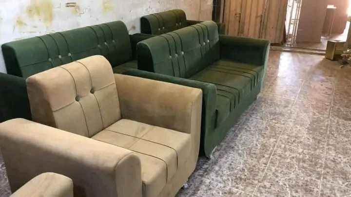 🔳 تخم بطه  10 م

◀️10 مقاعد قنفة ثلاثية عدد 2 وقنفة ثنائية و2 كراسي مع 4 كوشات هدية 
✅✅
الــسعر :-
10-مقاعد
9.مقاعد  
8- مقاعد 
7- مقاعد 
6مقعد 
5مقعد 

مع 4كوشات  

هديه ☝ هديه ☝ هديه ☝

مع كوشات عدد 4 وطبلة وسطية40*40

مواصفات،، 

مقعد بلوك ابو 16
سفنج مميز ثاني ابو 8سم 
قماش قديفه جاكور
رجل عظم عاج حديد25 بغداد, العراق


**إذا كنت صاحب هذا الإعلان وتريد حذفه لأي سبب، رجاءا أرسل رسالة إلى الدعم الفني**