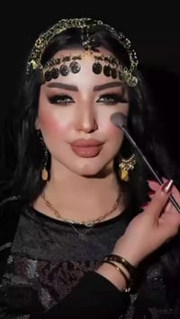 بركع تراثي • عملات ذهبية • مناسب للأعراس