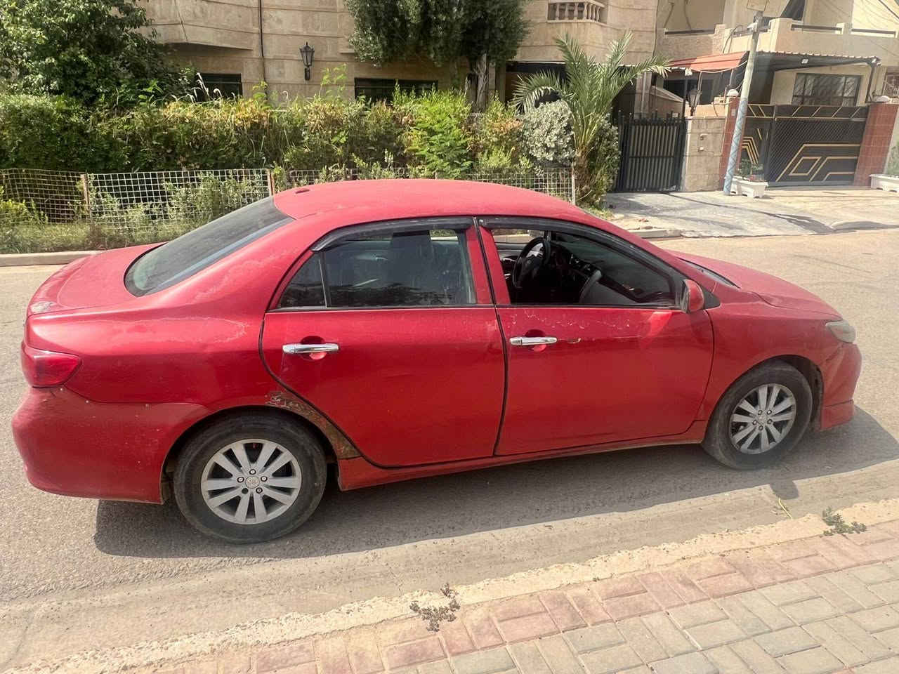 السلام عليكم
للبيع كورلا 2009 وارد أمريكي

- الضربة فقط باب الصدر جهة الراكب، ضربة خفيفة جدًا وبيه ب الهلال الخلفي عكس السايق ضربه وراجعه بارد بدون دواخل
- بيها جراد بالصّبغ
- اللون ماروني
- كير ومحرك مبدلات جديد 2019 
- السيارة استخدام شخصي ومال جناية
- و شادله شاشه وكامره دواره 
- يرادله ترتيب شوي
- سنويه وهزه بعده مخلصانه باسمي تحويل ثاني يوم 
السعر (105)$

الرقم ***********
الثاني ***********

موقع بغداد حي جهاد
