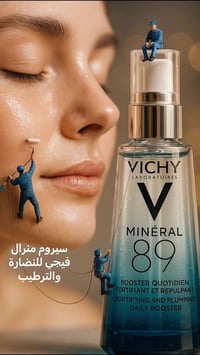 Vichy Mineral 89 • سيروم يومي • مرطب ومشدّ