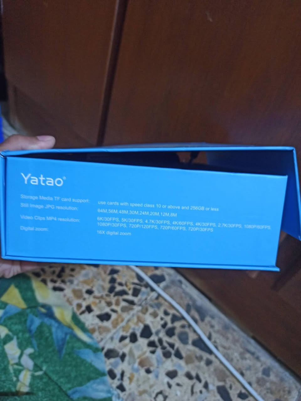 كامرة مستخدمة يوم واحد
تدعم دقة 6K 

مواصفاتة موجودة على كارتونة

كاملة ملحقات من كلشي 

سعرة 110 بية مجال مكاني الناصرية 

ادمن وافق


**إذا كنت صاحب هذا الإعلان وتريد حذفه لأي سبب، رجاءا أرسل رسالة إلى الدعم الفني**