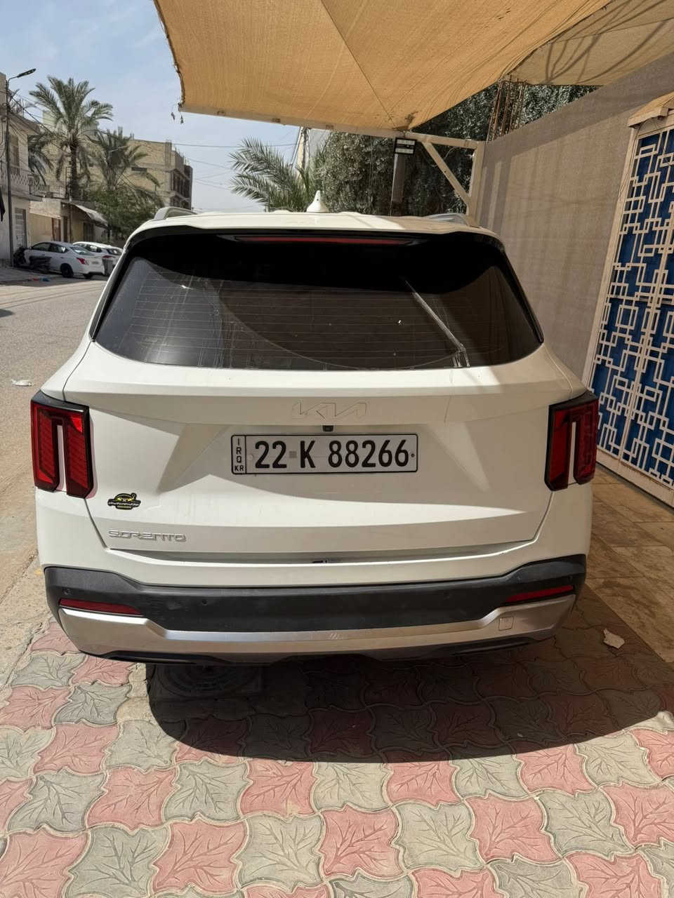 معروض للبيع سورنتو 2024 سته سلندر 
خليجي مكفوله كفاله عامه
 من ضربه وصبغ وبارد وتبديل وكلشي بحالة الوكاله 
ماشيه 60 الف كيلو 
رقم اربيل وكاله او تحويل بضمانتي 
مواصفات معروفه بصمه تشغيل وبيبان 
تشغيل عن بعد كشنات كهرباء لد امامي وخلفي
مكان السياره النجف الحنانه 
السعر ٢٩٣ ورقه وبيها مجال بسيط للشراي 
للاستفسار ***********
