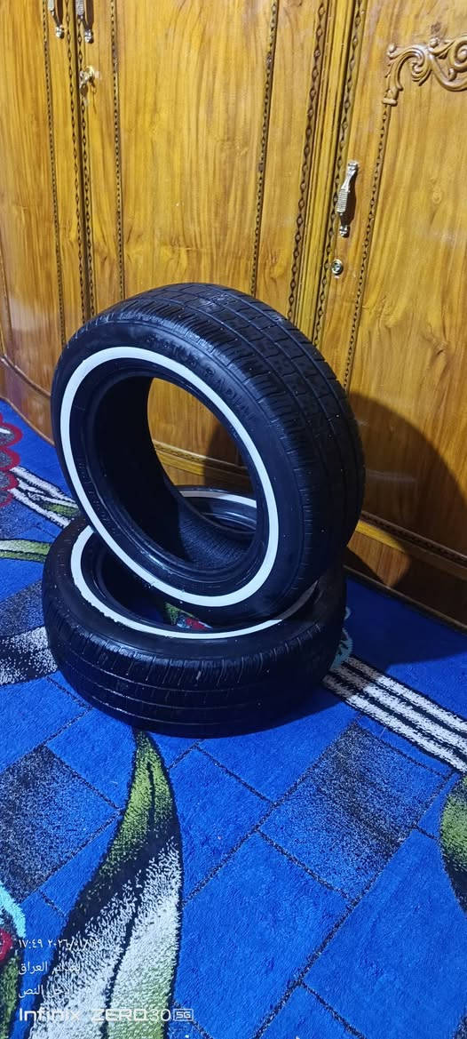 سلام عليكم زوج تايرات حجم 15 نص عمر سعر قيم وخث مكاني بغداد حي ور هاذه رقمي ***********
