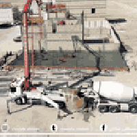 البصرة • صب أساس • ٢٥٠م