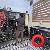 خزانة سنك • باب السنك مكسور