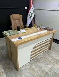ميز مكتبي • ١٤٠×٧٠ • كرسي مدير