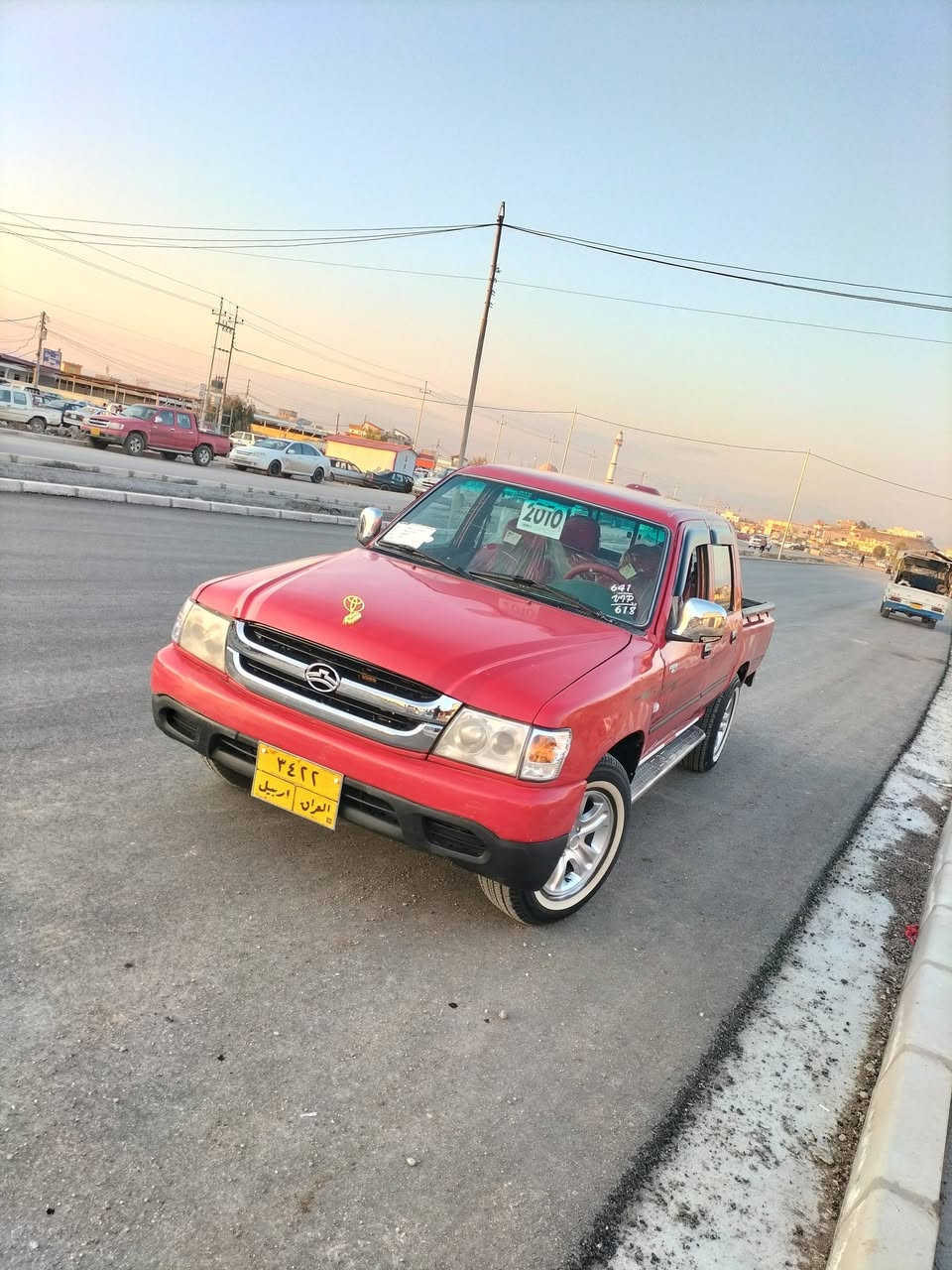 دێر مودێل 2010 بێ دعم و سبغ گێر مەکینە و ئکسن بە شەرت تەحویل و غەرامە بە شەرت سەعر 57$ وەرەقە و مەجال ***********
