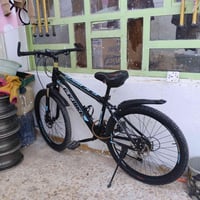 بايسكل جبيلي 7نمر خلفي  3نمر امامي  ابريكات خلفي امامي  تايرات جدد  عد...