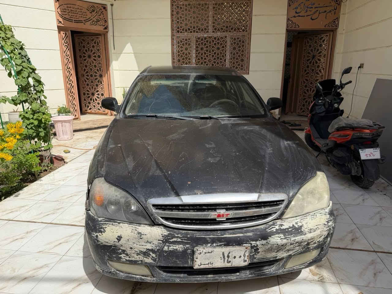 سيارة للبيع شوفرليت ابيكا مديل ٢٠٠٤ محرك وكير جاهزات كهربائيات حدادية جاهزة شرط التحويل عوزها السيارة صبغ دواخل حلوة ونضيفة كلش السعر المطلوب ٢٥ ورقة وبي مجال 
رقم الهاتف : ***********
