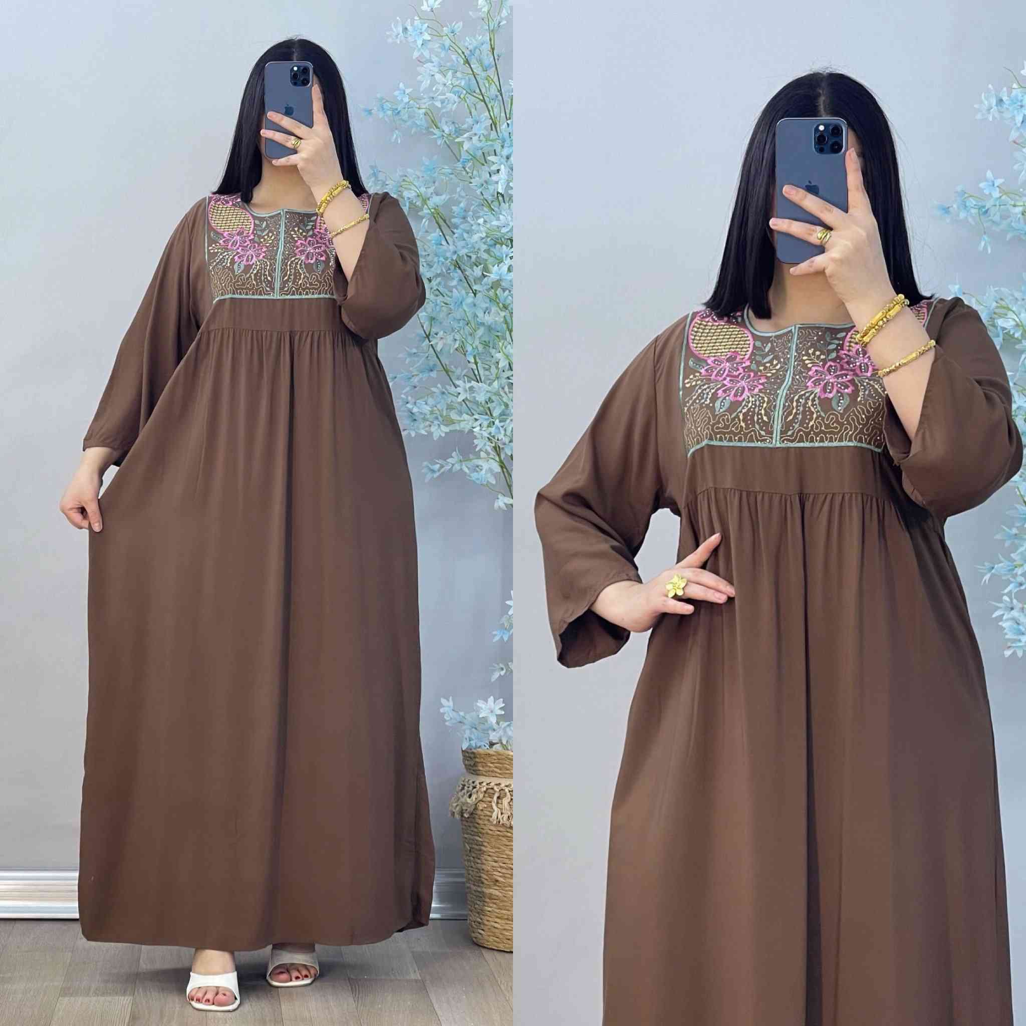 دشداشه نسائي دبل كلوش تطريز  
الخامه كشمير ايطالي اصلي 💯
القياسات من 2XL الى 5Xl  
سعر الدرزن 12 قطعه 72 الف  
الدرزن يجي 6 الوان 4 قياسات استندر
سعر القطعه مفرد 10 آلاف فقط

#ملاحضه البيع كل موديل بالوانه #اقل طلب نص درزن


**إذا كنت صاحب هذا الإعلان وتريد حذفه لأي سبب، رجاءا أرسل رسالة إلى الدعم الفني**