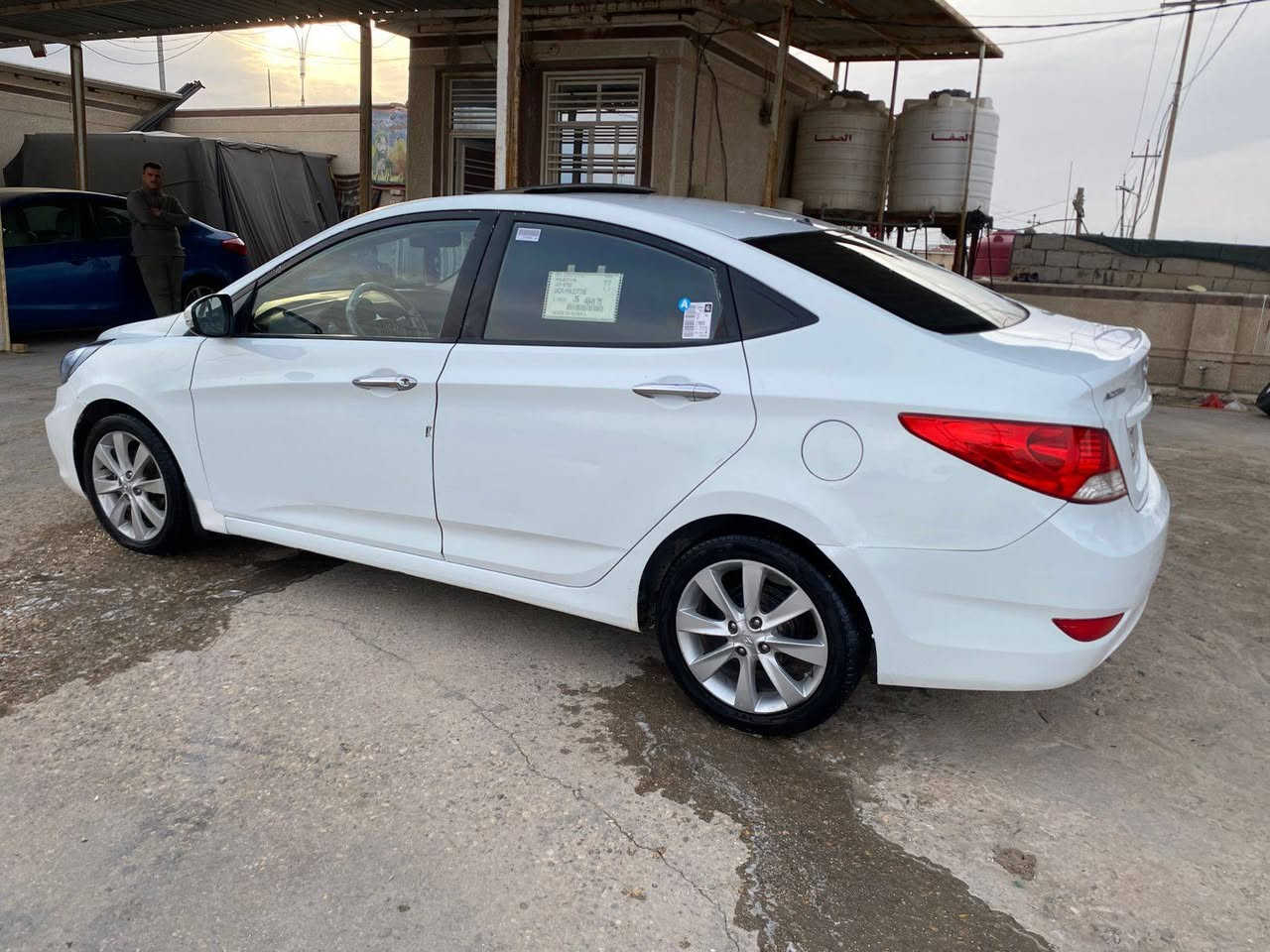 لببيع اكسنت 2014 خليجي كفاله عامه سياره جديده وجاهزه من كلشي مكينه كير حداديه تخم تاير تبريد كله شرط رقم ذي قار بسمي مشروع وطني سنويه ل29 السعر 102 وبي مجال لشراي 
مكان السياره السماوه ***********
