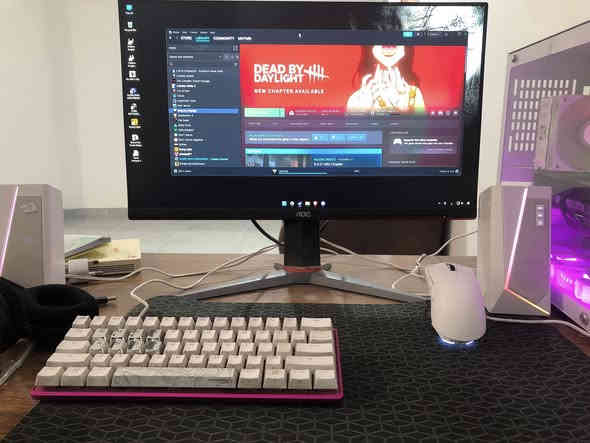 Pcكامل مستعمل نضيف ٦ اشهر للبيع 
مواصفات :
ب مليون ونص 1500000 
واتساب ***********0
