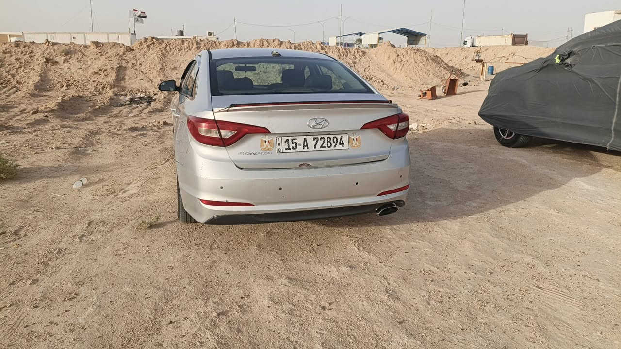 سلام عليكم للبيع سوناتا 2016 وارد امريكي حادث بنيد فقط بدون اي دواخل محرك 2400 مكفول بدون اي فتح سياره جاهزه تحويل مباشر بيع فقط سعر 112 مكان الفلوجه سونار مرفقة مع المنشور 
***********
