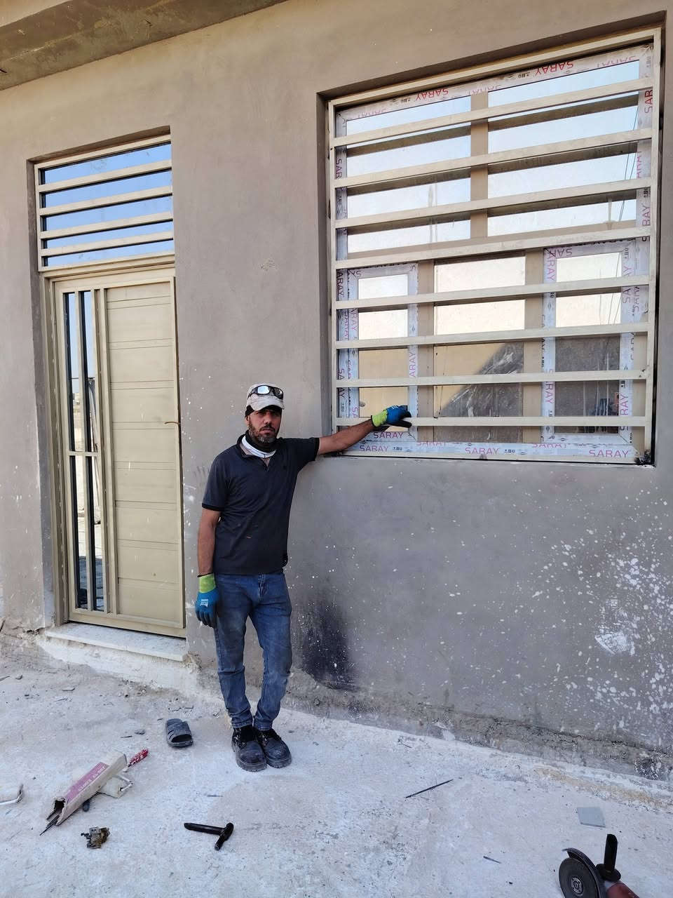 (السلام عليكم) نعمل كافه انواع الحداده ابواب شبابيك محجرات سقائف
العنوان قلعه سكر حي الامام الرضه وبسعار مناسبه جدا
*********** تصال او واتساب
