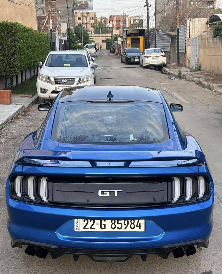 السلام عليكم 
للبيع موستنك  5.0 GT 
موديل ٢٠٢١ وارد امريكي 
    فول مواصفات 
 شاشه كبيره وشاشه ديجتل 
كشنات جلد كهرباء  تدفئه وتبريد وتدفئه بالدركه 
هيتر بالمري وبيها ويل جديد وتخم تاير نوع  TOYOوعليها دوسات ولحيه وسكوبات وسبويلر 
وباقي مواصفات ال GT معروفه 
ماشيه 30 الف ميل السياره جديده كلش وبدون اي نقص 
كير مكينه صدر تبريد اكسل كله كفاله 
السياره بيها ٣ قطع صبغ جاملاغات خلفيه وباب السائق 
بدون دواخل وبيها الجاملغ الامامي اليسره مبدل نفس اللون
صور الحادث والسونار موجوده ايرباك برده فقط 
السياره رقم اربيل هزه وسنويه جديده تريد تحويل او وكاله 
مكاني بغداد المنصور 
  السعر 223 وبيها مجال 
الرقم ***********
