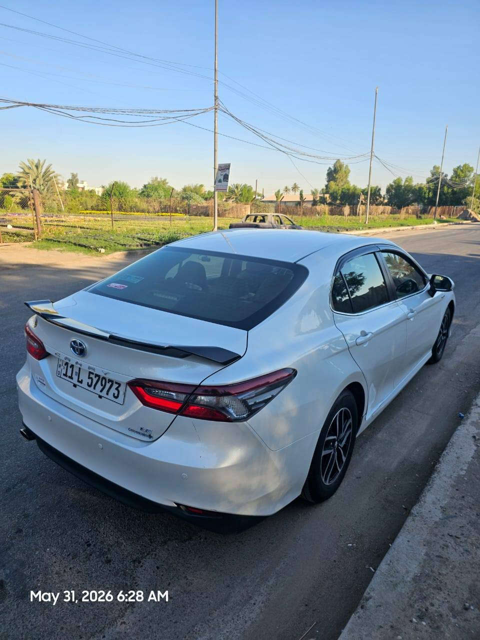 🚘تويوتا كامري LE  خليجي للبيع 

✅️موديل 2024 
✅️ماشية 55 الف 
✅️ هايبرد محرك 2.5 المنشأ ياباني اصلي
✅  ️شرط تحويل سنوية 
✅️كير و محرك وكهربائيات كفاله
✅️كشن السائق كهربائي
✅️التحكم عل المنحدرات
✅️ شاشة
✅️كامرة خلفية 
️✅️حساس مرايا جانبية 
✅️بصمة ابواب +بصمة تشغيل
✅️تدفئة تبريد 
✅️تحكمات استيرن 
 وباقي التفاصيل معروفة بالكامري والسيارة كفالة عامة 
‼️ السعر $230 وبيها مجال
📍بغداد /اعظمية 
📱***********
