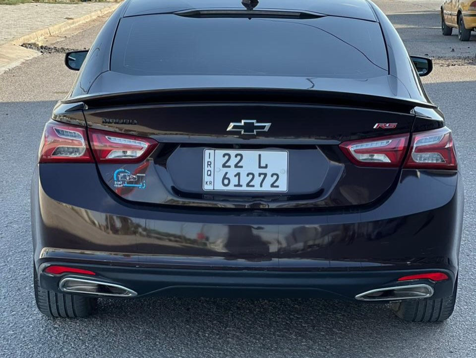 ماليبو 2020 حادث امريكه جاملغ  جميع الايرباكات سليمه سياره جديده ماشيه قليل وسعره ب 105 وبيه مجال سياره موجوده بنجف معرض الراية ‭***********‬⁩
