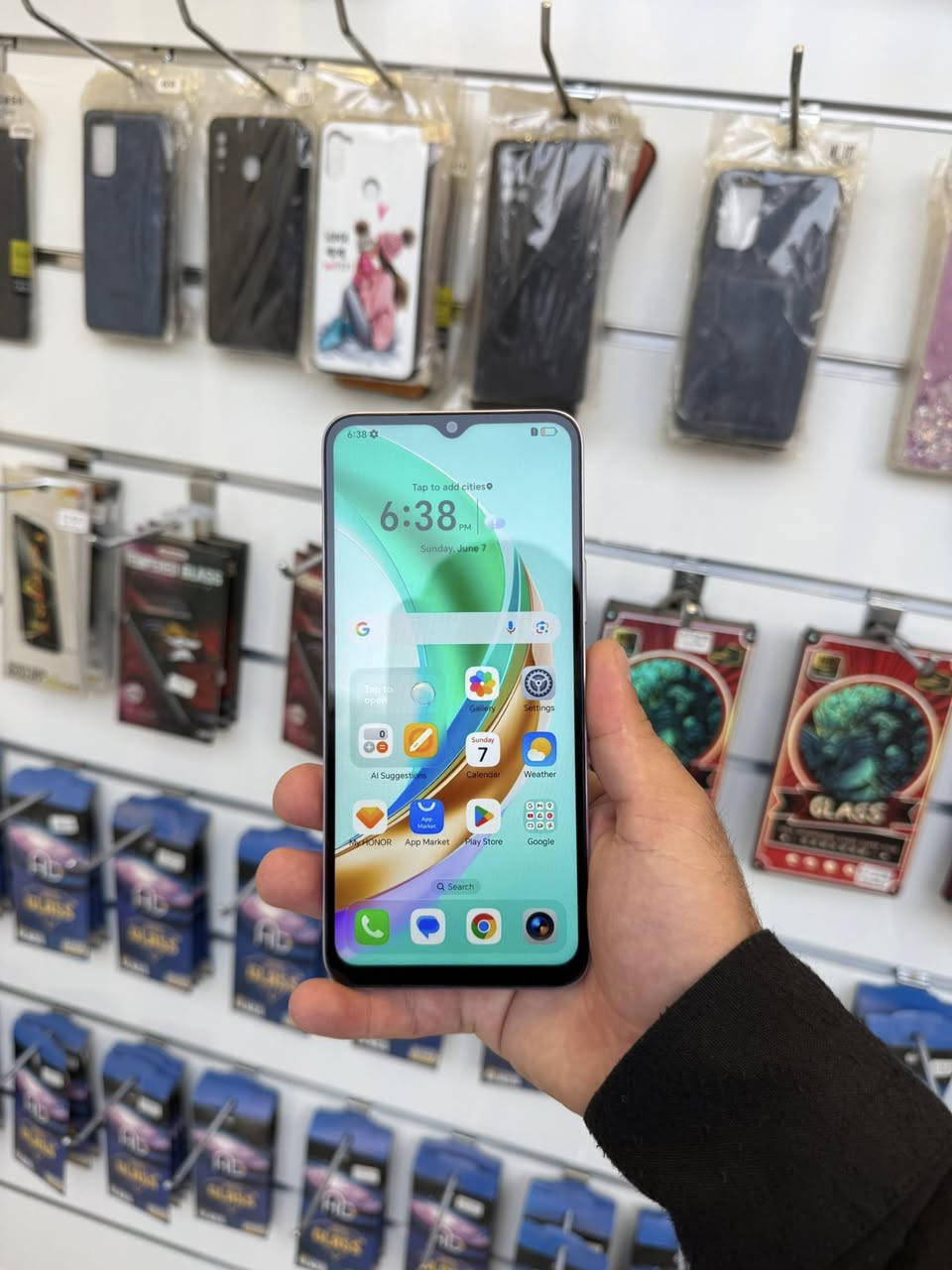 (Honor x6b    هۆنەر)
RAM 6 gb
ROM 256
نەکراوە زۆر جوان 
تەنها ٣ڕۆژە کڕاوە
گەیاندن هەیە
***********
