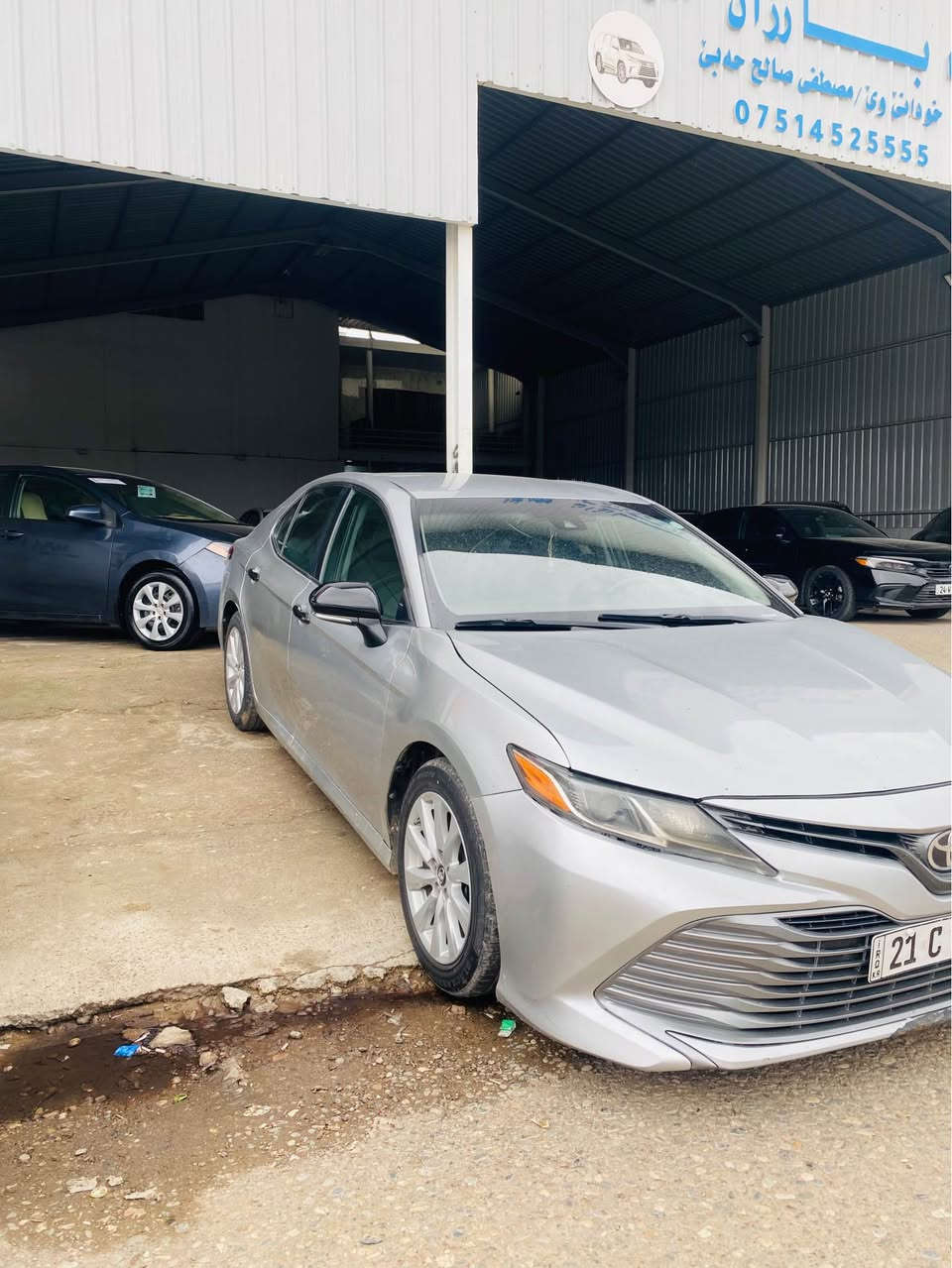 تويوتا كامري وارد أمريكي موديل 2018 LE بصمة 
رقم سليماني رقم سنوي جديد تحويل وكالة شرط 
كير محرك شرط 
بوند جاملخ باب صبغ ارباك سكان سستم 
كير محرك شرط 
ماشي ١٢٠
مكان سيارة عقرة 
سعر ١٥٥ مجال اكر, نينوى


**إذا كنت صاحب هذا الإعلان وتريد حذفه لأي سبب، رجاءا أرسل رسالة إلى الدعم الفني**