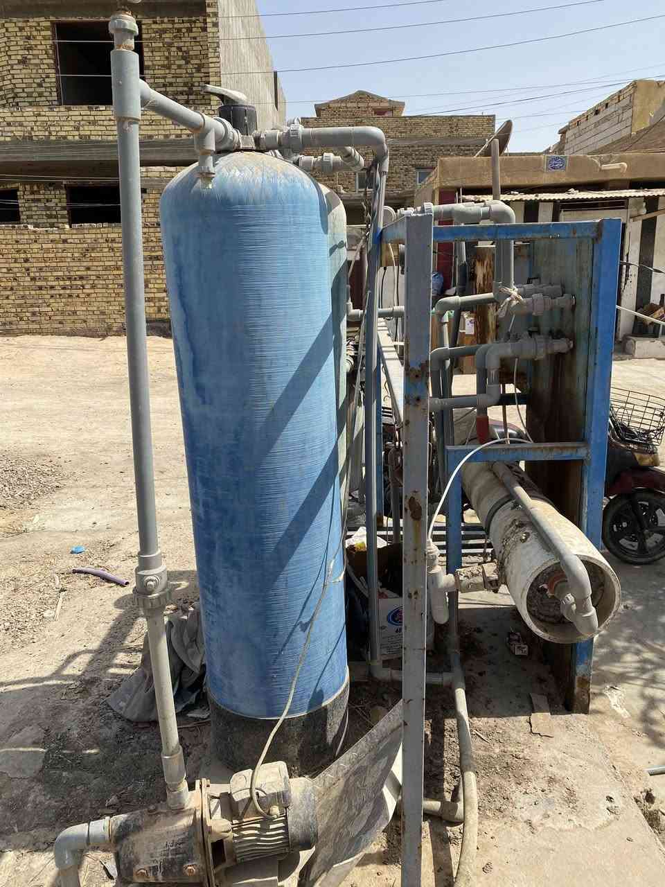 محطه مياه الف لتر بلساعه ممبرين جديد مبدل مواد ابطاله جديد ماطور عامودي ايطالي تانكي ابو 5000الف لتر شغاله بس الشاصي يردله ترتيب لاستفسار *********** المكان بابل
