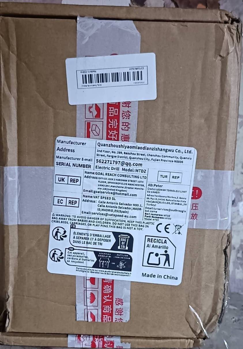 السلام عليكم متوفر دريل شحن اقچم امزون جديد غير مستخدم ملحقات بطاريه واحده وشاحنه فقط السعر نهائي 25 الف البصرة العشار مقابل عمارة حجي جاسب.


**إذا كنت صاحب هذا الإعلان وتريد حذفه لأي سبب، رجاءا أرسل رسالة إلى الدعم الفني**