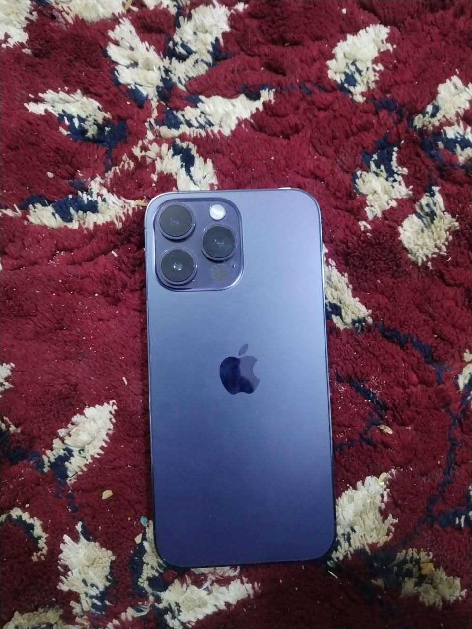 سلام عليكم ايفون 14 برو ماكس  نضافه 100‎%‎ بطاريه 83‎ ذكره256 ما مفتوح ايسم  رايده مراوس ب 14 برو ماكس بس لون ذهبي فقط او ب 15 برو ماكس راس براس يعني مفطور ضهره هيج  مكان نجف


**إذا كنت صاحب هذا الإعلان وتريد حذفه لأي سبب، رجاءا أرسل رسالة إلى الدعم الفني**