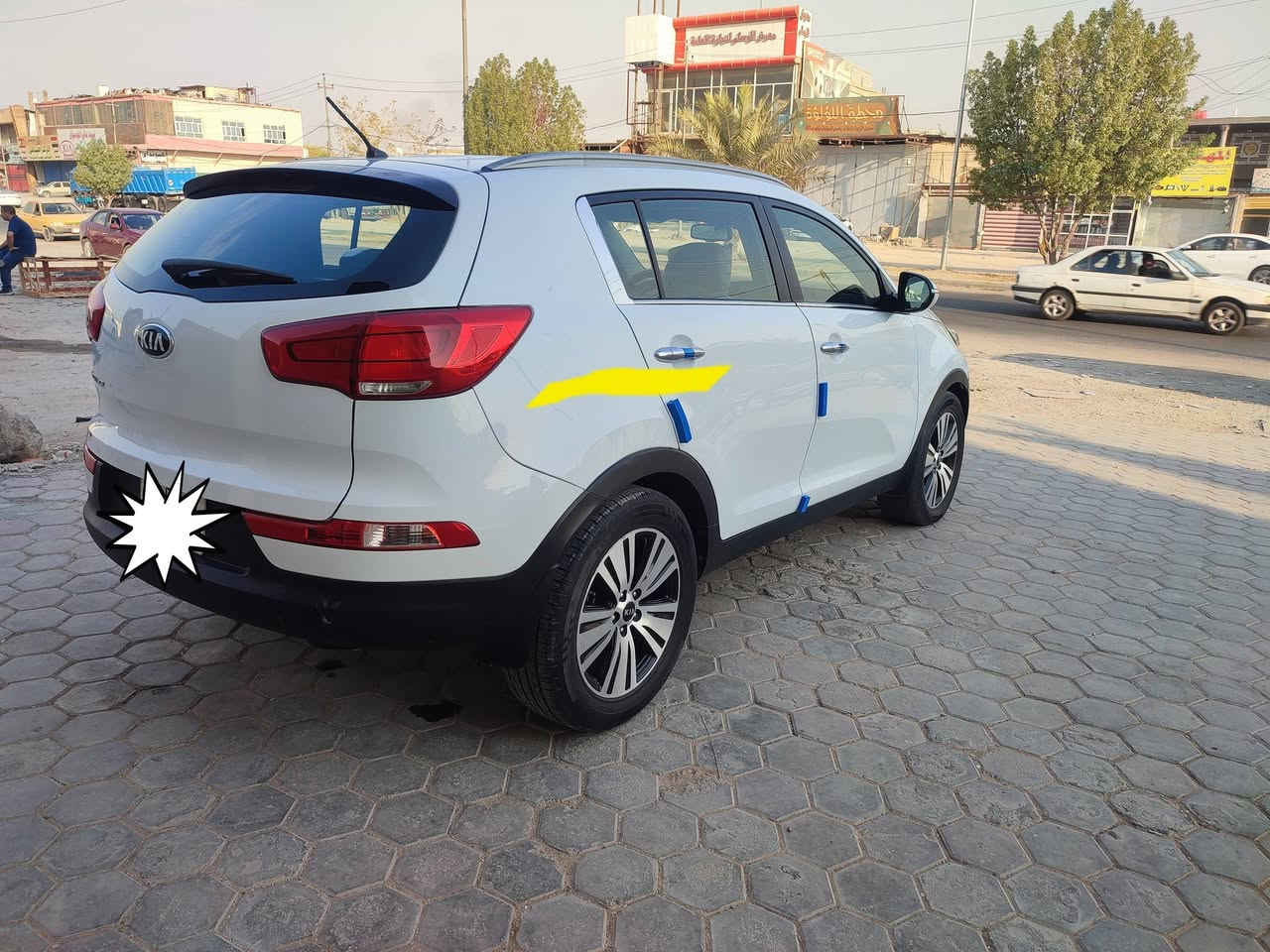 للبيع سيارة بحالة ممتازة
للبيع سيارة نوع (كياسبورتاج) موديل (2014) 
بأسمي رقم بغداد مشروع وطني 
الممشى: (193) كم قابل للزيادة 
وارد: (خليجي)
ناقل حركة: (أوتوماتيك/عادي)
✅ محرك ممتاز وكير ممتاز
✅ تبريد قوي / تدفئه
✅  ( بيها صبغ كما واضح بالصور /حادثةبسيط جدا) سونار موجود شرط السونار 
✅ حداديه جيدة جدا تخم تاير باتري جديد
✅ جاهزة للاستخدام وما تحتاج مصروف
💰 السعر المطلوب: (155$) قابل للتفاوض بالمعقول 
📍 الموقع: (النجف الإشراف)
📞 للتواصل: (رقم ***********) وتساب بي
